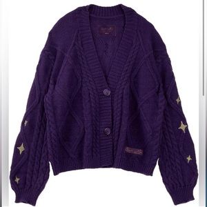 Taylor Swift Purple Speak Now Sweater